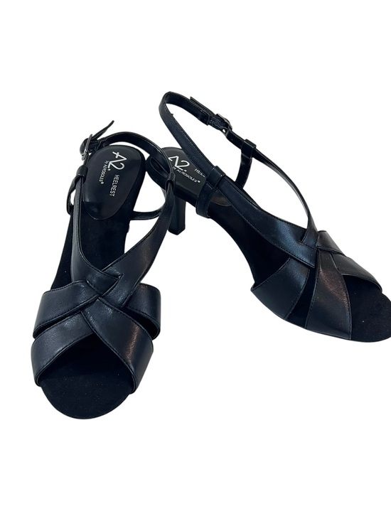 AEROSOLES Shoes - A2 by Aerosoles Passcode Sandals Womens Size 10 New Heel Height 3” Black